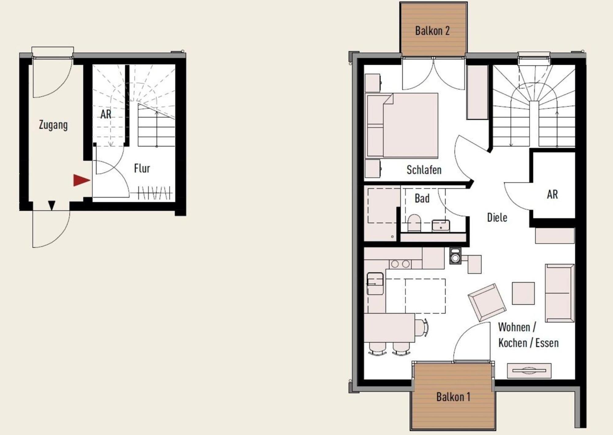 Ostsee - Appartement Nr 87 "Kapitaens Koje" Im Strand Resort Heiligenhafen Esterno foto